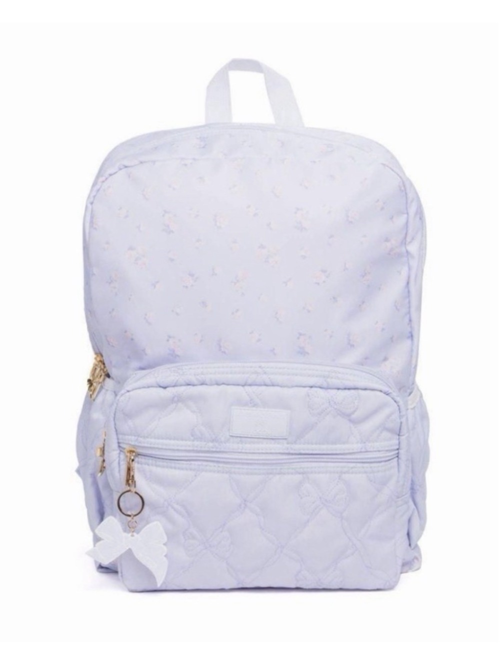 LoveShackFancy x Target Yoobi Everblooming Rosettes Ditsy Backpack Breezy Blue